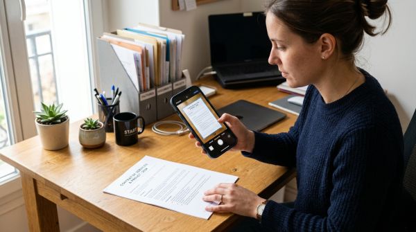Comment utiliser un smartphone pour scanner et organiser des documents PDF?